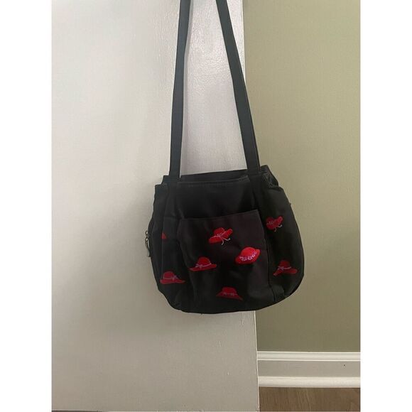Girls  shoulder bag with red hats - Picture 2 of 6